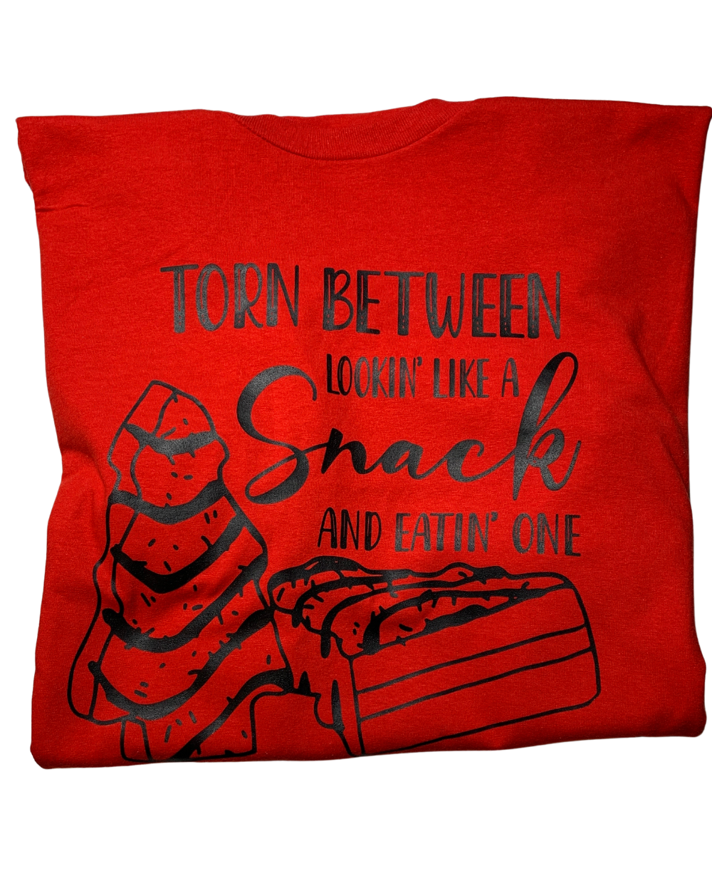 Torn Between Looking Like a Snack and Eating One Long Sleeve T-shirt