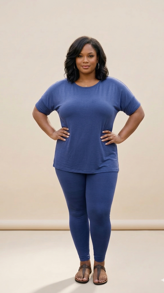 Plus Size Weekend Chill Set-Marlin