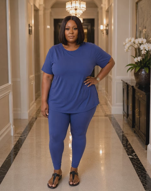 Plus Size Weekend Chill Set-Marlin